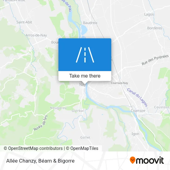 Allée Chanzy map