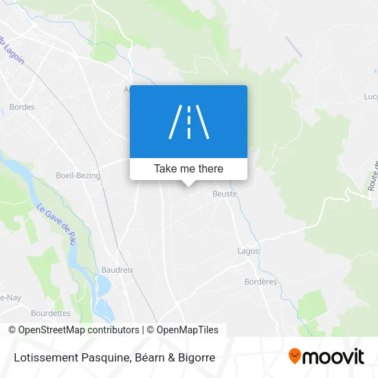 Lotissement Pasquine map