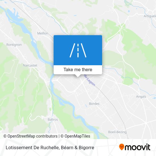 Lotissement De Ruchelle map