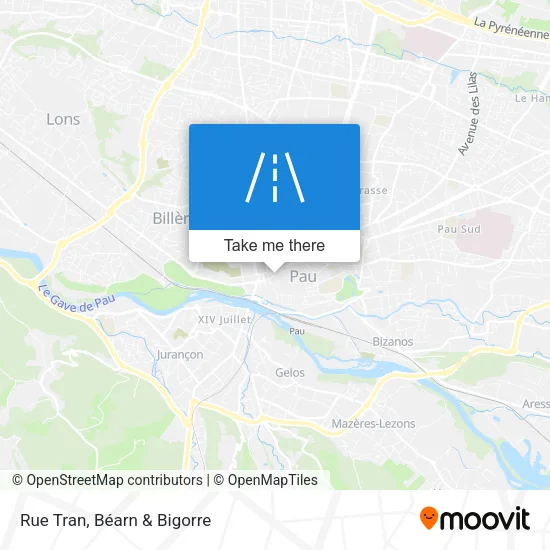 Rue Tran map