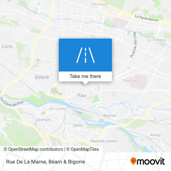 Rue De La Marne map