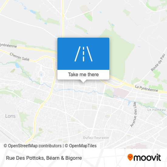 Rue Des Pottoks map