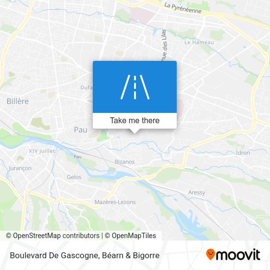 Boulevard De Gascogne map