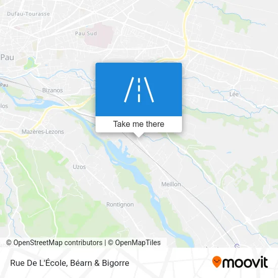Rue De L'École map