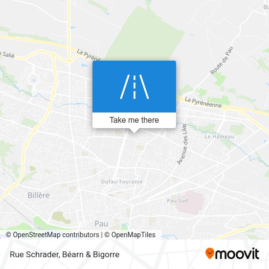 Rue Schrader map