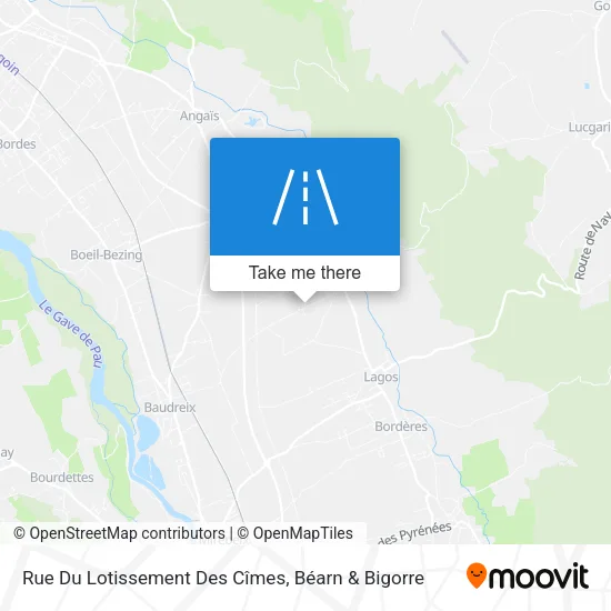 Rue Du Lotissement Des Cîmes map