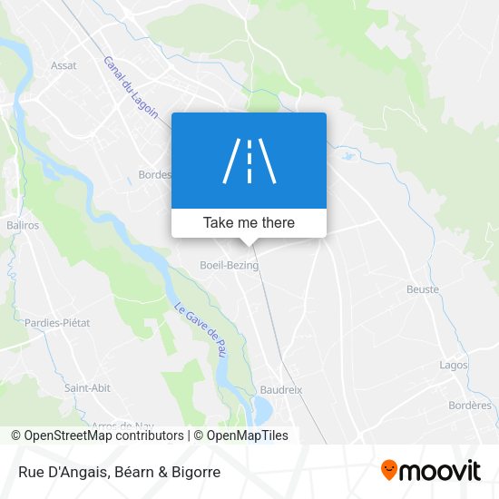Rue D'Angais map