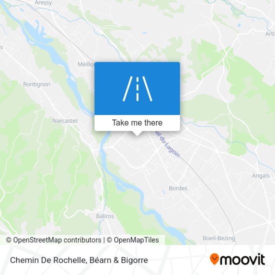 Chemin De Rochelle map