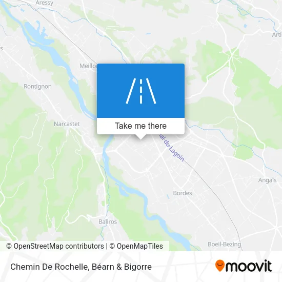 Chemin De Rochelle map