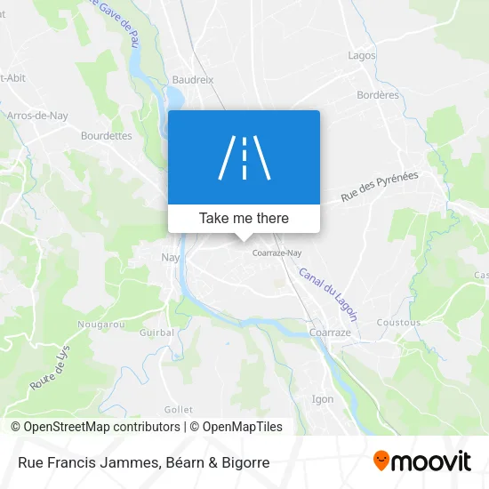 Rue Francis Jammes map