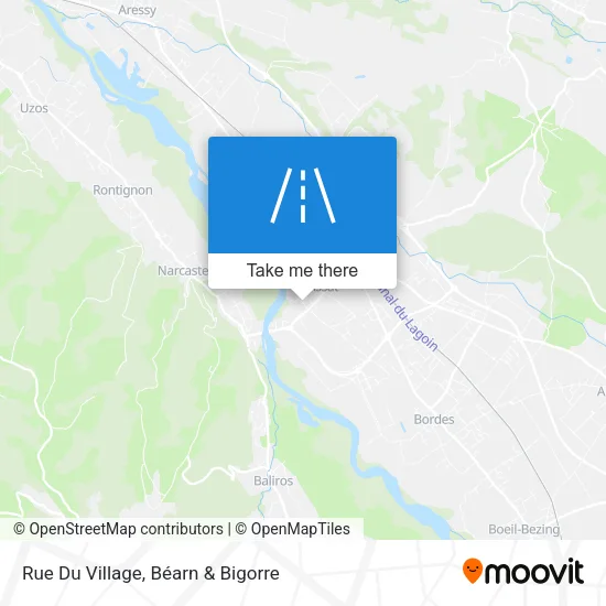 Rue Du Village map