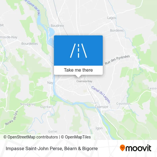 Impasse Saint-John Perse map