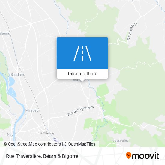 Rue Traversière map