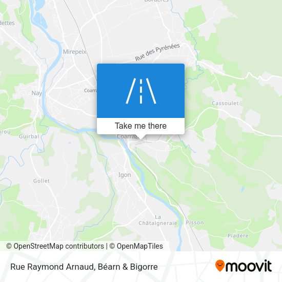 Rue Raymond Arnaud map