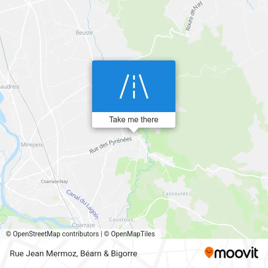 Rue Jean Mermoz map