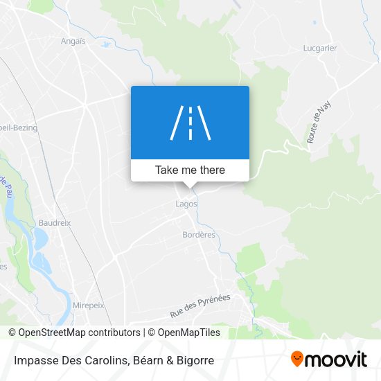 Impasse Des Carolins map