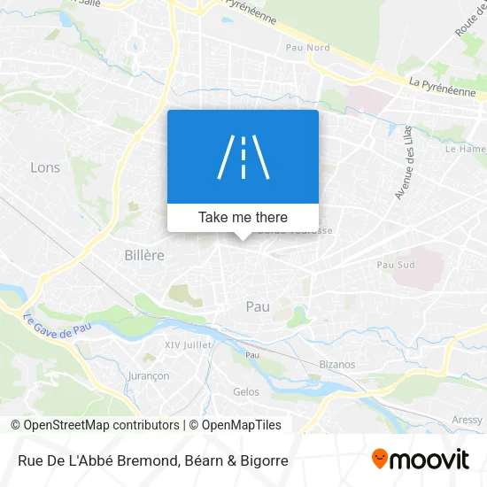 Rue De L'Abbé Bremond map