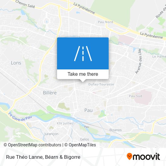 Rue Théo Lanne map