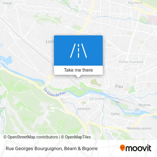 Rue Georges Bourguignon map