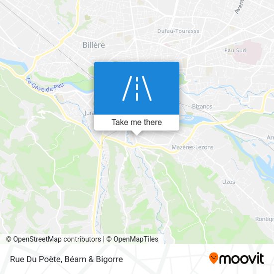 Rue Du Poète map