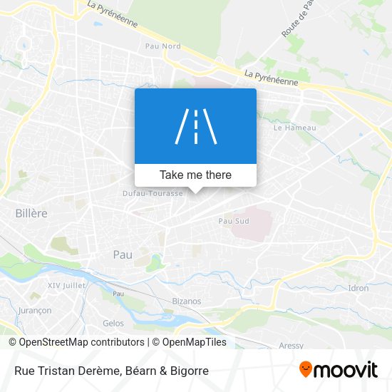 Rue Tristan Derème map