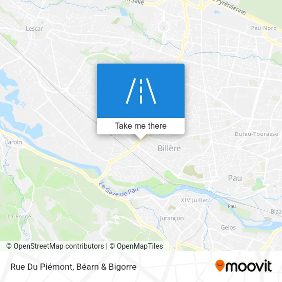 Rue Du Piémont map