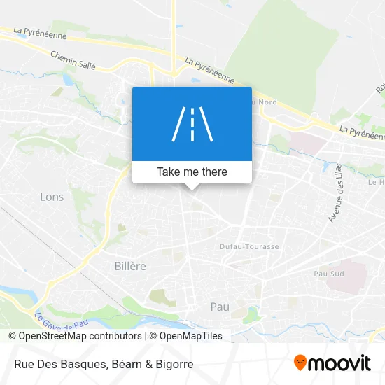 Rue Des Basques map