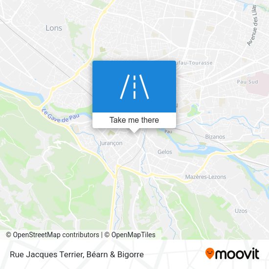 Rue Jacques Terrier map