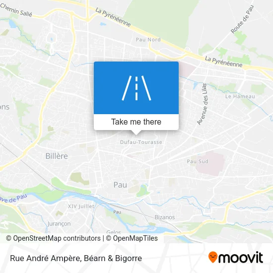 Rue André Ampère map