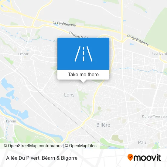 Allée Du Pivert map