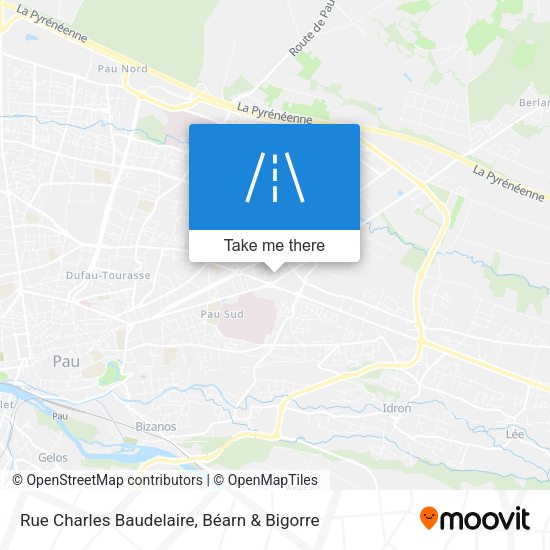 Rue Charles Baudelaire map
