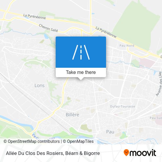 Allée Du Clos Des Rosiers map