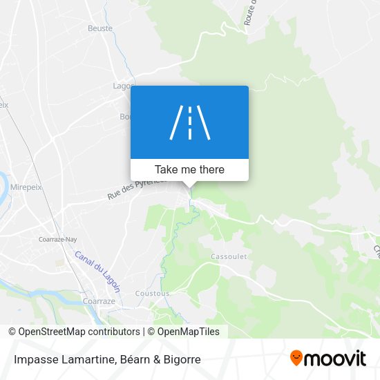 Impasse Lamartine map