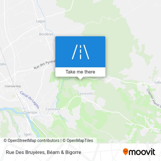 Rue Des Bruyères map