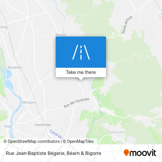 Rue Jean-Baptiste Bégarie map