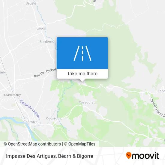 Impasse Des Artigues map