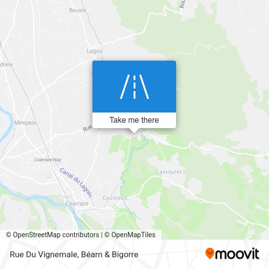 Rue Du Vignemale map