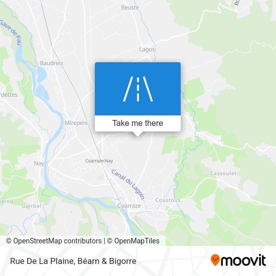 Rue De La Plaine map
