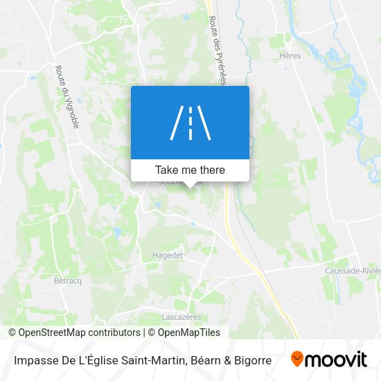Impasse De L'Église Saint-Martin map