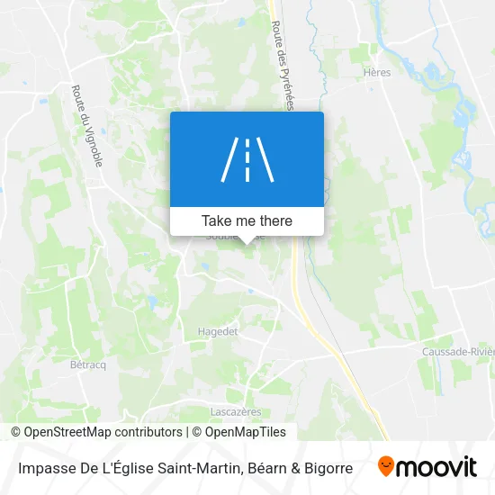 Impasse De L'Église Saint-Martin map