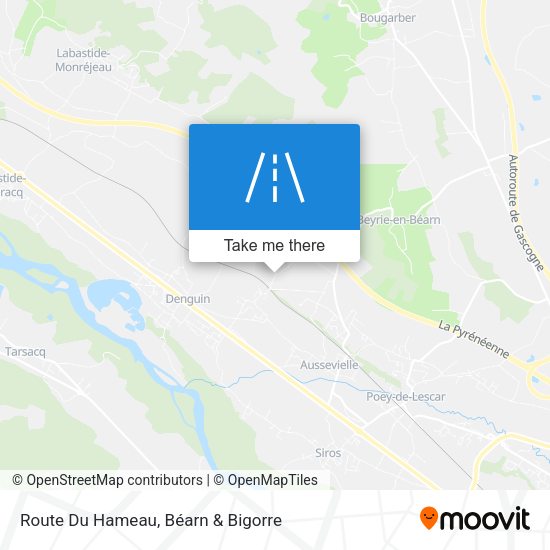 Route Du Hameau map