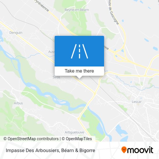 Impasse Des Arbousiers map