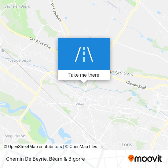 Chemin De Beyrie map