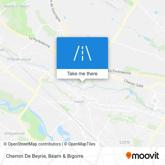 Chemin De Beyrie map