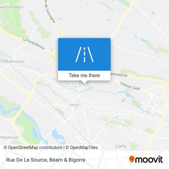 Rue De La Source map