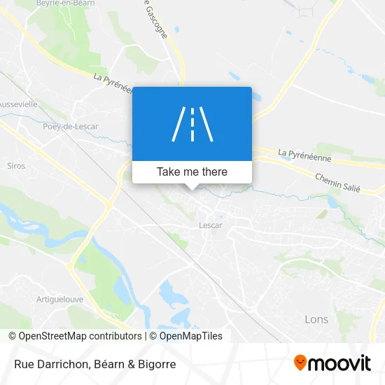 Rue Darrichon map