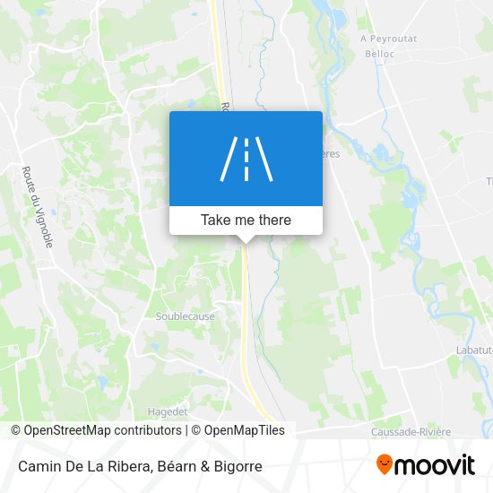 Camin De La Ribera map