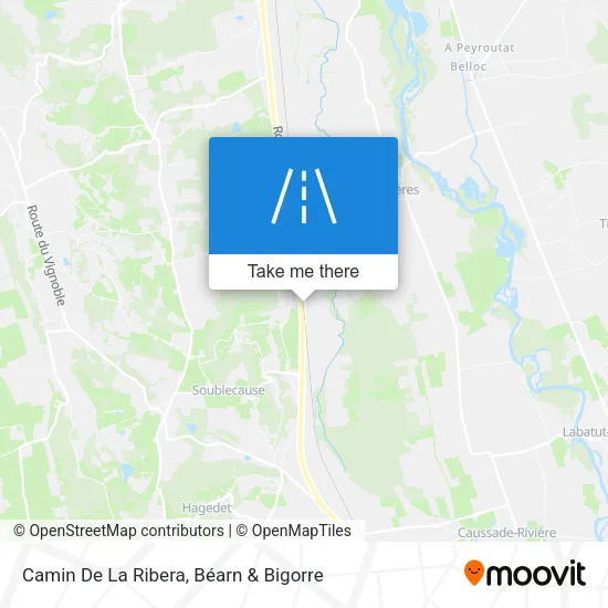 Camin De La Ribera map