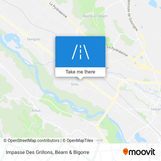 Impasse Des Grillons map