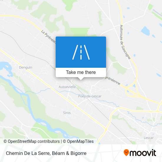 Chemin De La Serre map